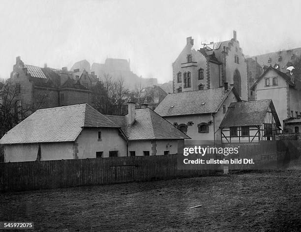 Behring, Emil von - Physician, Bacteriologist, Germany*15.03.1854-+ - Behring - Institute in Marburg- 1914- Photographer: Waldemar Titzenthaler