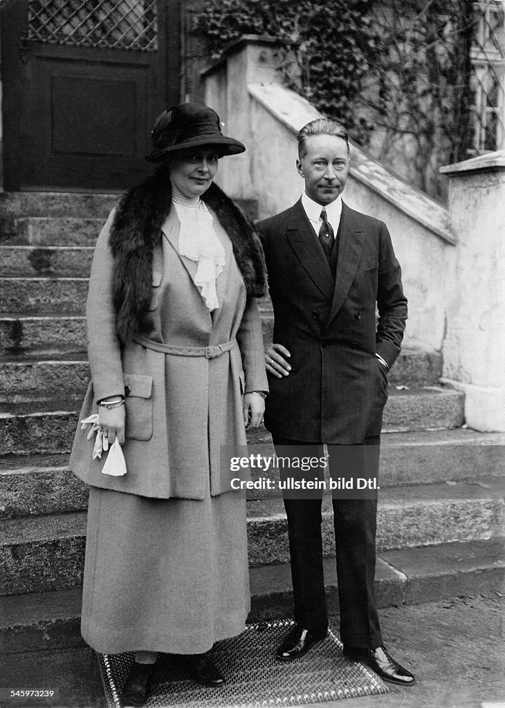 Friedrich Wilhelm v. Preussen u. Ehefrau Cecilie v. Meckl.-Schwerin, um 1930