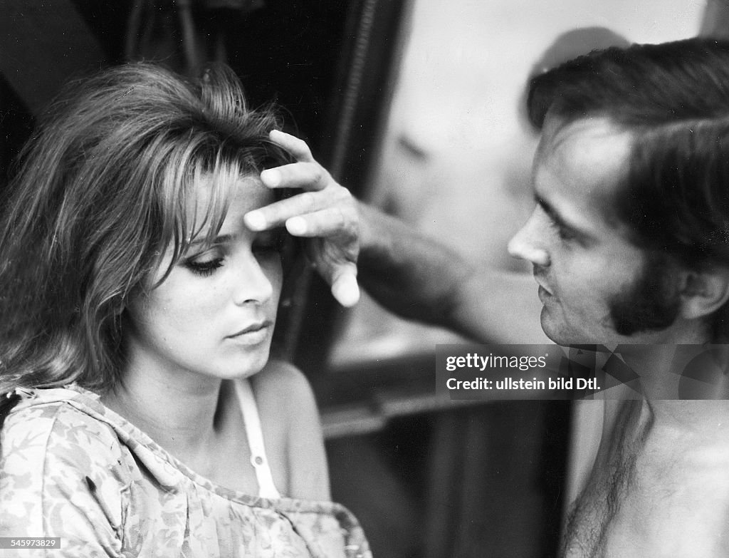 Berger, Senta - Schauspielerin, Oesterreich/ mit Ehemann Michael Verhoeven