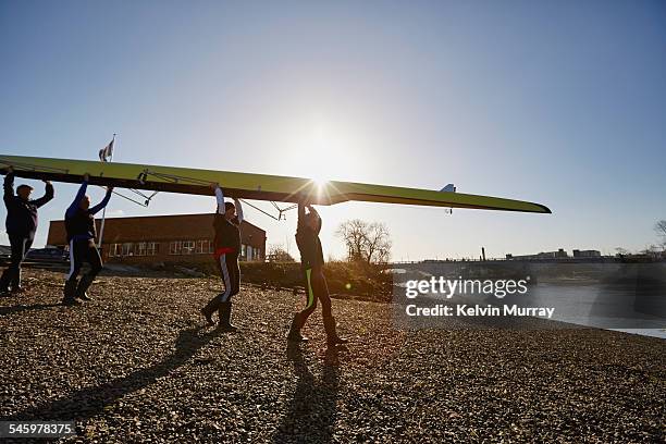 flat age rowing - team sport stock pictures, royalty-free photos & images