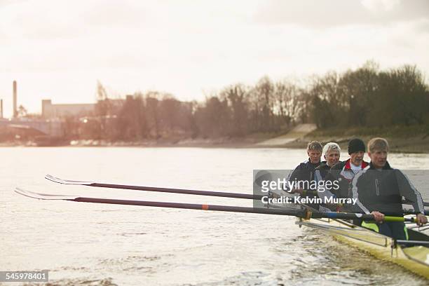 flat age rowing - senior sport stock pictures, royalty-free photos & images