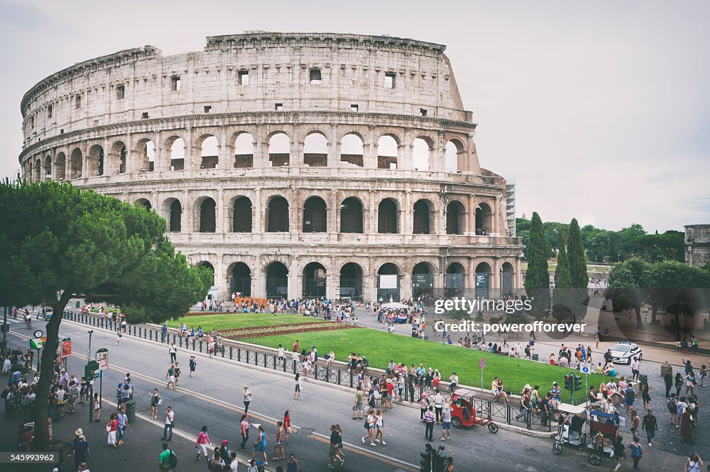 Das Kolosseum in Rom, Italien 