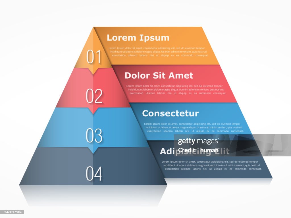 Building Pyramid Graphics Pyramid Infographics High-Res Vector Graphic - Getty Images