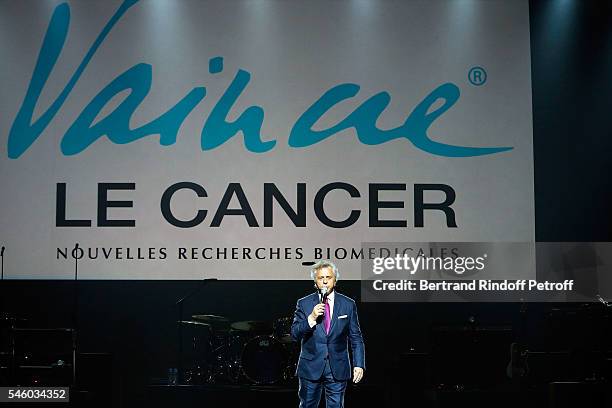 President of Association Michel Oks attends 'Vaincre Le Cancer' Charity Gala Night at Opera Garnier on July 10, 2016 in Paris, France.