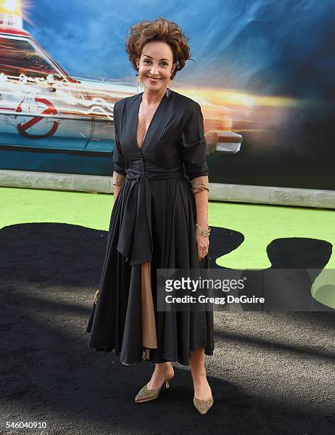 Actress Annie Potts arrives at the premiere of Sony Pictures' "Ghostbusters" at TCL Chinese Theatre on July 9, 2016 in Hollywood, California.