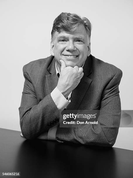 Celebrated conductor George Daugherty poses during a preview for Bugs Bunny at the Symphony II at Sydney Opera House on July 11, 2016 in Sydney,...