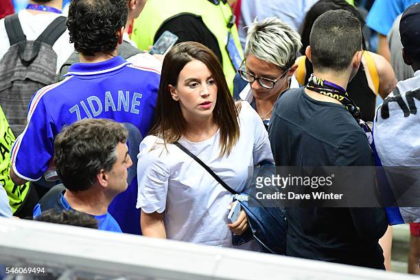 Erika Choperen during the European Championship Final between Portugal and France at Stade de France on July 10, 2016 in Paris, France.