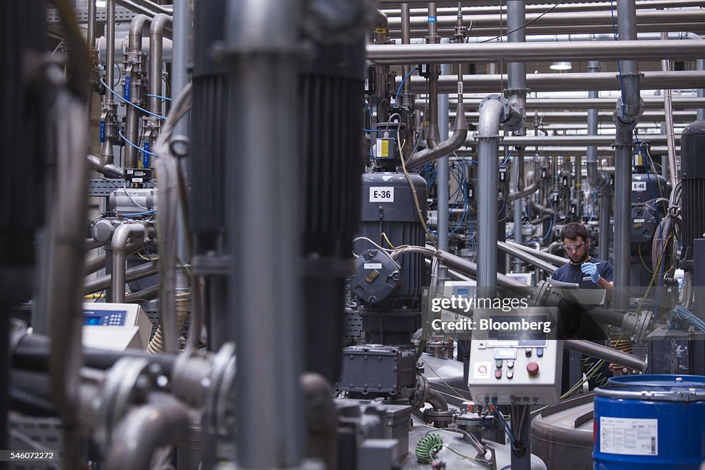 Inside A Hempel A/S Coatings Manufacturing Facility