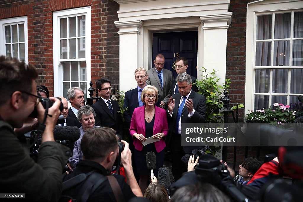 Andrea Leadsom Pulls Out Of The Conservative Leadership Race