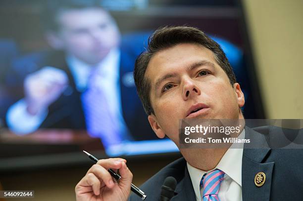 Rep. Brendan Boyle, D-Pa., questions FBI Director James Comey during a House Oversight and Government Reform Committee hearing in Rayburn Building on...