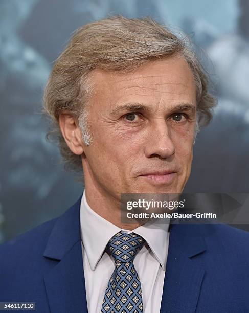 Actor Christoph Waltz arrives at the premiere of Warner Bros. Pictures' 'The Legend Of Tarzan' at TCL Chinese Theatre on June 27, 2016 in Hollywood,...