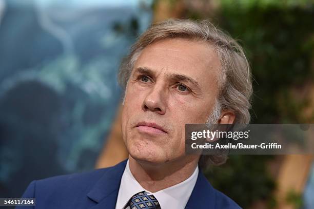 Actor Christoph Waltz arrives at the premiere of Warner Bros. Pictures' 'The Legend Of Tarzan' at TCL Chinese Theatre on June 27, 2016 in Hollywood,...