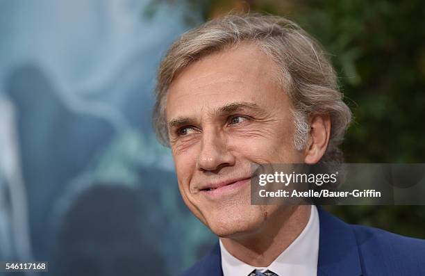 Actor Christoph Waltz arrives at the premiere of Warner Bros. Pictures' 'The Legend Of Tarzan' at TCL Chinese Theatre on June 27, 2016 in Hollywood,...