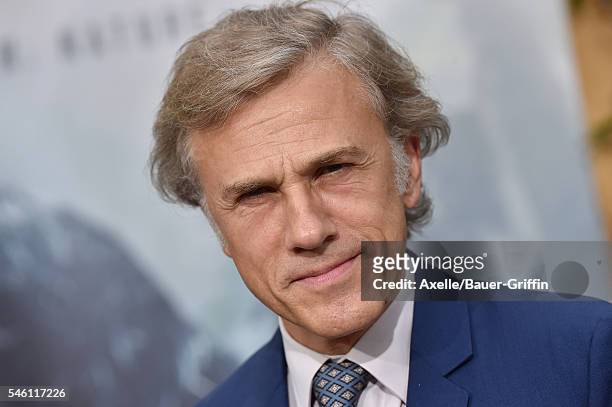 Actor Christoph Waltz arrives at the premiere of Warner Bros. Pictures' 'The Legend Of Tarzan' at TCL Chinese Theatre on June 27, 2016 in Hollywood,...