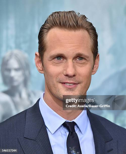 Actor Alexander Skarsgard arrives at the premiere of Warner Bros. Pictures' 'The Legend Of Tarzan' at TCL Chinese Theatre on June 27, 2016 in...