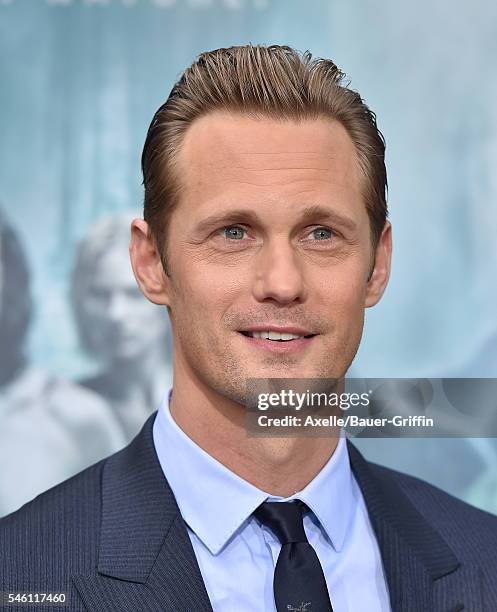 Actor Alexander Skarsgard arrives at the premiere of Warner Bros. Pictures' 'The Legend Of Tarzan' at TCL Chinese Theatre on June 27, 2016 in...