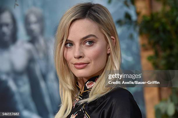 Actress Margot Robbie arrives at the premiere of Warner Bros. Pictures' 'The Legend Of Tarzan' at TCL Chinese Theatre on June 27, 2016 in Hollywood,...