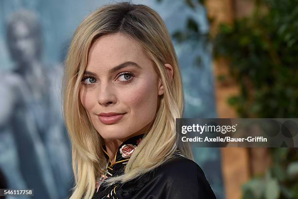 Actress Margot Robbie arrives at the premiere of Warner Bros. Pictures' 'The Legend Of Tarzan' at TCL Chinese Theatre on June 27, 2016 in Hollywood,...