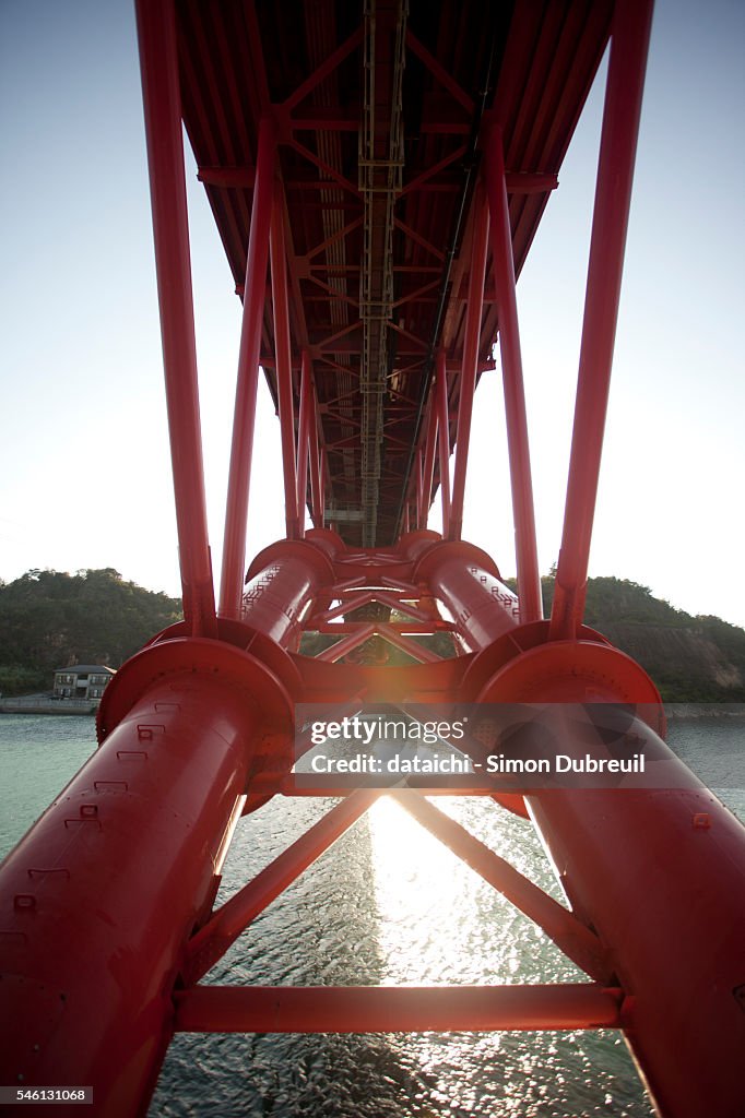 Under the 5th bridge of Amakusa