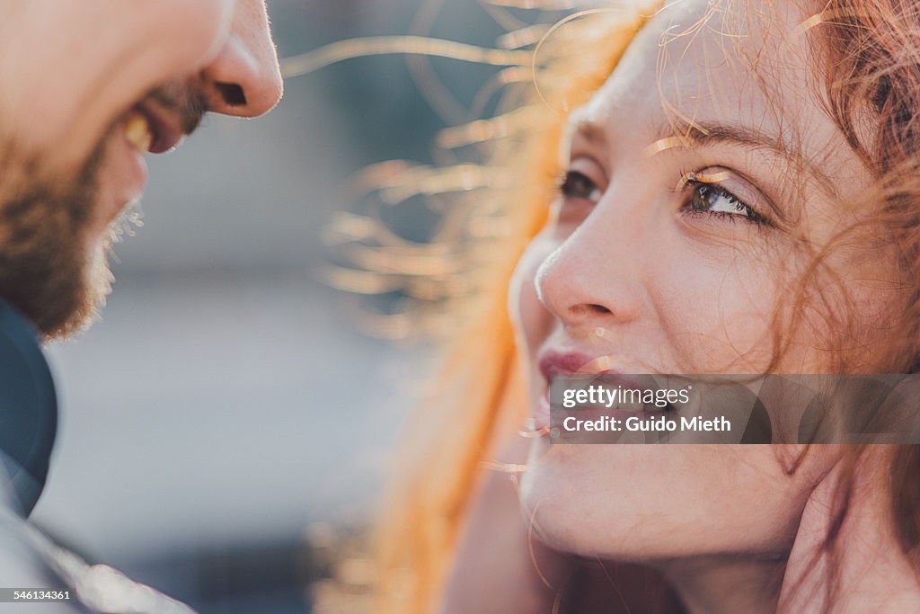 Young couple in love.