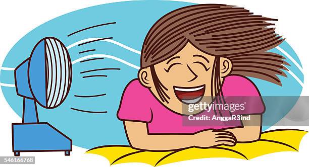 Using Fan Cartoon 38 Fan Blowing Cartoon Stock Photos, High-Res Pictures, and Images ...