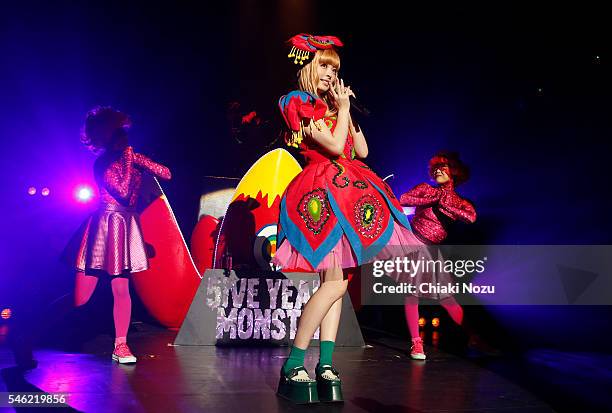 Kyary Pamyu Pamyu performs at KOKO on July 8, 2016 in London, England.