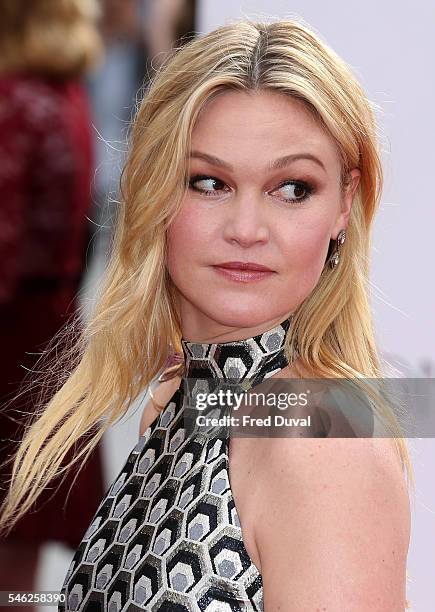 Julia Stiles attends the European Premiere of "Jason Bourne" at Odeon Leicester Square on July 11, 2016 in London, England.