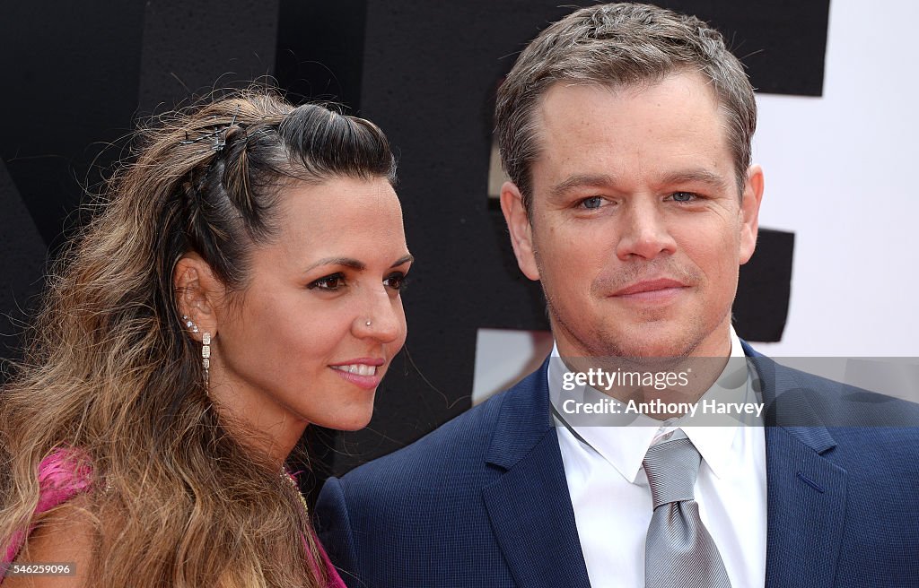 "Jason Bourne" - The European Premiere - Red Carpet