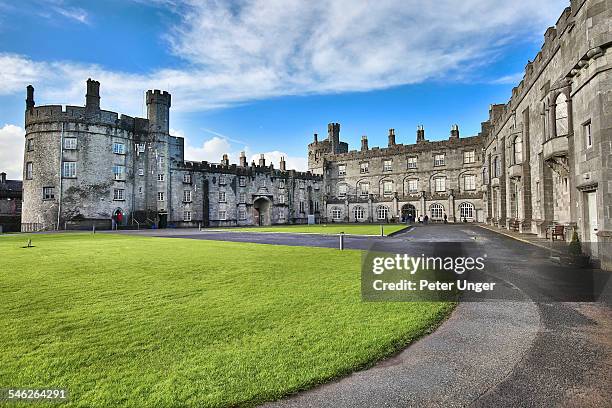 kilkenny castle, county kilkenny, ireland - kilkenny ireland stock pictures, royalty-free photos & images