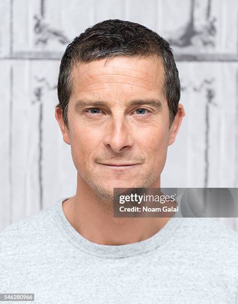Bear Grylls visits AOL Build to discuss "Running Wild With Bear Grylls" at AOL Studios In New York on July 11, 2016 in New York City.