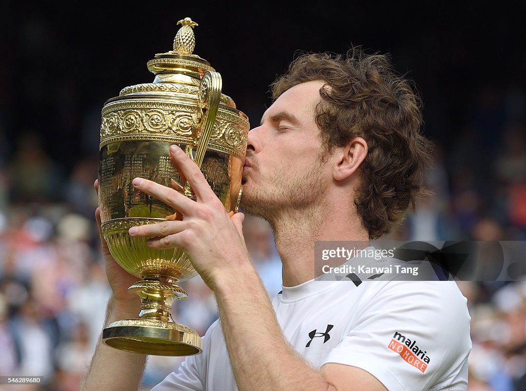 Celebrities Attend Wimbledon