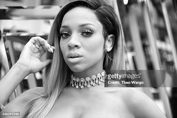 Rapper Lil Mama attends the VH1 Hip Hop Honors: All Hail The Queens at David Geffen Hall on July 11, 2016 in New York City.