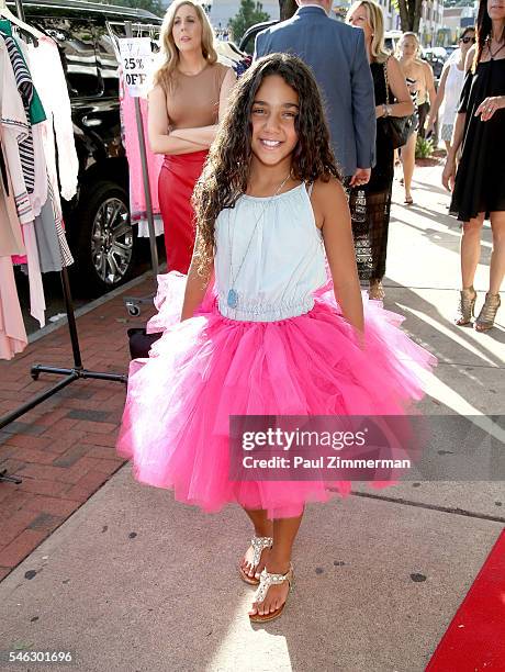 Antonia Gorga attends the Melissa Gorga's "Real Housewives Of New Jersey" Season 7 Premiere Shopping Event at envy by Melissa Gorga Boutique on July...