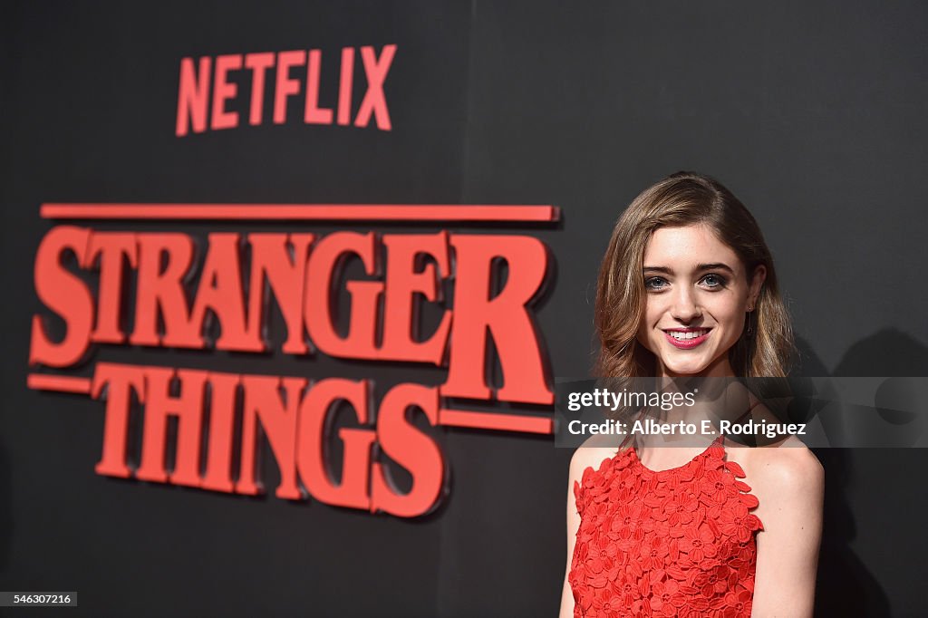 Premiere Of Netflix's "Stranger Things" - Arrivals