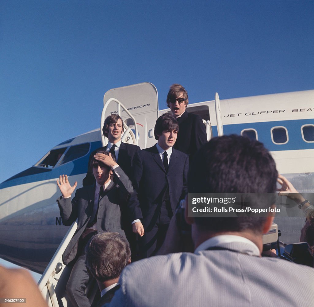 Beatles Arrive In San Francisco