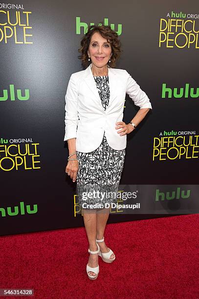 Andrea Martin attends the "Difficult People" New York premiere at The Metrograph on July 11, 2016 in New York City.