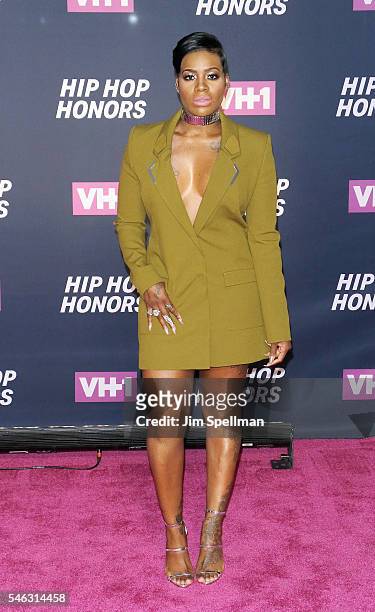 Singer/songwriter Fantasia Barrino attends the 2016 VH1 Hip Hop Honors: All Hail The Queens at David Geffen Hall on July 11, 2016 in New York City.