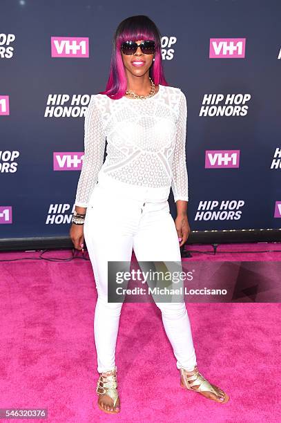 Babs attends the VH1 Hip Hop Honors: All Hail The Queens at David Geffen Hall on July 11, 2016 in New York City.