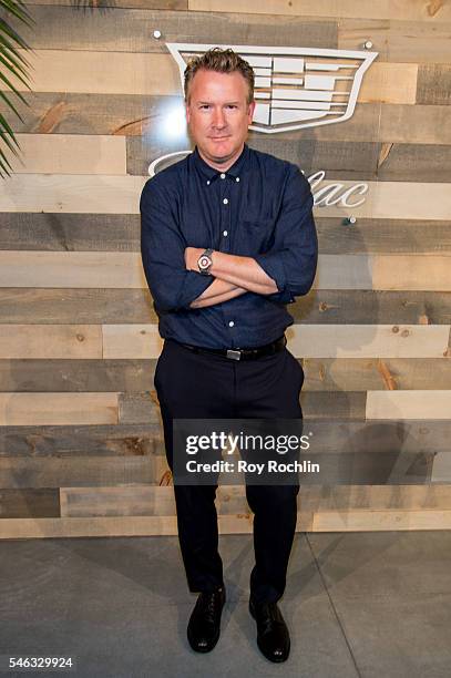 Fashion designer Todd Snyder attends CFDA x Cadillac Opening Night Party of New York Fashion Week: Men's S/S 2017 at Cadillac House on July 11, 2016...