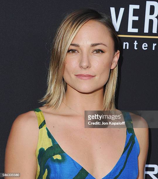 Actress Briana Evigan arrives at the Los Angeles Premiere "Undrafted" at ArcLight Hollywood on July 11, 2016 in Hollywood, California.