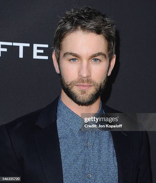 Actor Chace Crawford arrives at the Los Angeles Premiere "Undrafted" at ArcLight Hollywood on July 11, 2016 in Hollywood, California.