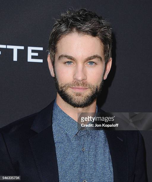 Actor Chace Crawford arrives at the Los Angeles Premiere "Undrafted" at ArcLight Hollywood on July 11, 2016 in Hollywood, California.