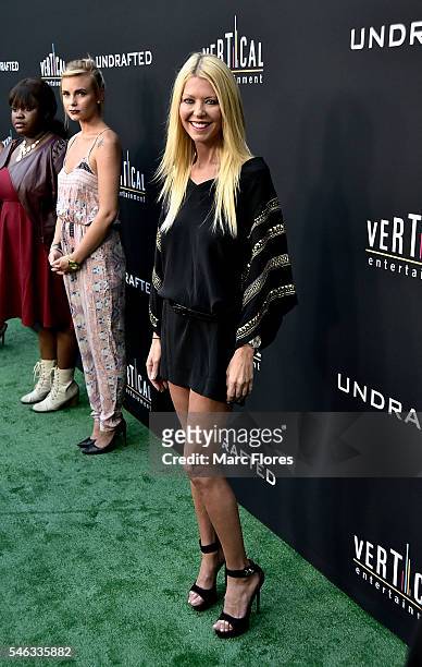Tara Reid arrives at the Premiere Of Vertical Entertainment's 'Undrafted' at ArcLight Hollywood on July 11, 2016 in Hollywood, California.