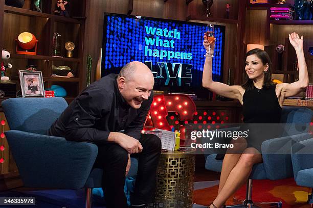 Pictured : Rob Corddry and Heather Dubrow --