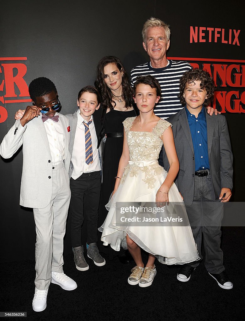 Premiere Of Netflix's "Stranger Things" - Arrivals