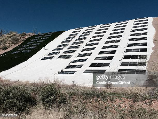 Solar Energy panels Biosphere 2 Oracle Arizona March 9 2015