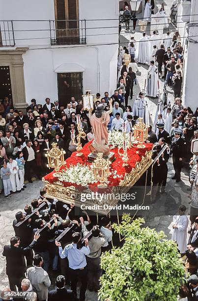 good friday processions - 悔罪者 個照片及圖片檔