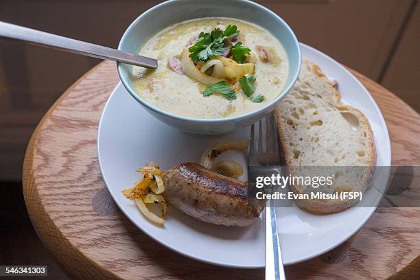 sunday dinner - onion bisque stock pictures, royalty-free photos & images