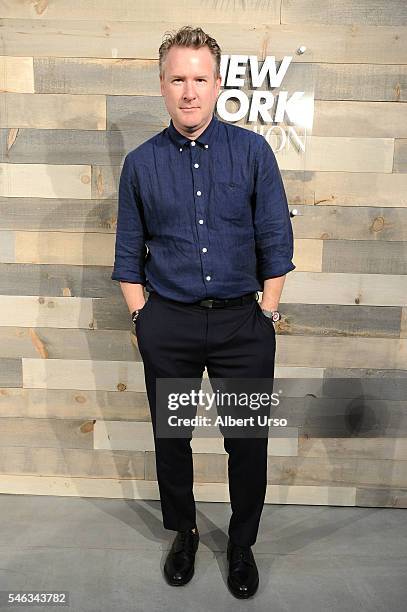 Designer Todd Snyder attends the CFDA x Cadillac opening night party during New York Fashion Week: Men's Spring/Summer 2017 at Cadillac House on July...