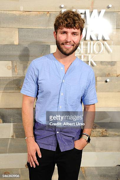 Designer Timo Weiland attends the CFDA x Cadillac opening night party during New York Fashion Week: Men's Spring/Summer 2017 at Cadillac House on...